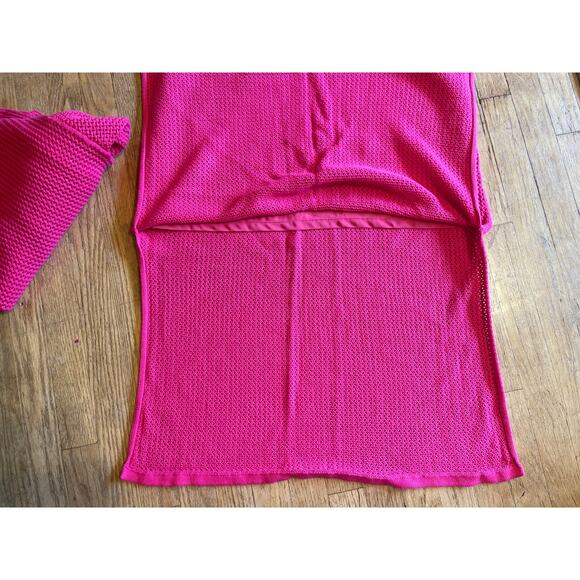 The Drop Cotton Womens 2 Piece Set Bright Pink Size 2X - Picture 7 of 9